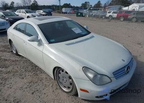 2007 Mercedes-Benz Cls 550 из США, поврежденный, VIN WDDDJ72X27A083765